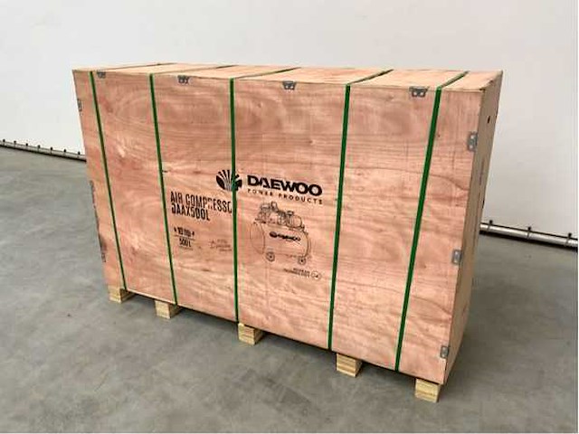 Daewoo daax500l - luchtcompressor - 500liter - 10pk - 14 bar - afbeelding 2 van  19