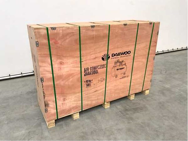 Daewoo daax500l - luchtcompressor - 500liter - 10pk - 14 bar - afbeelding 2 van  26