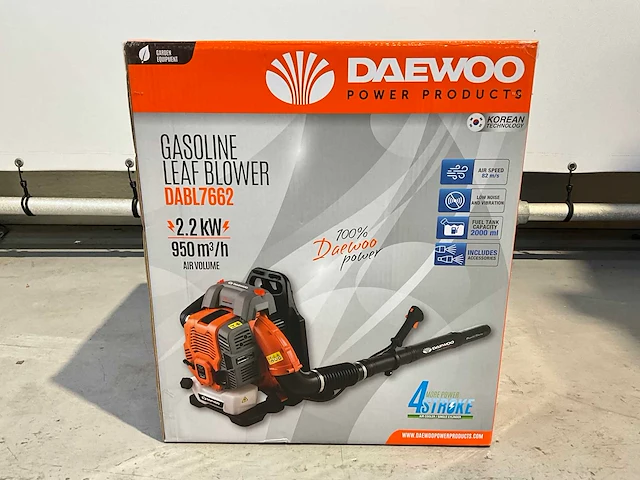 Daewoo dabl7662 - bladblazer 4-takt - 2,2kw - 7000 t/min - afbeelding 6 van  7