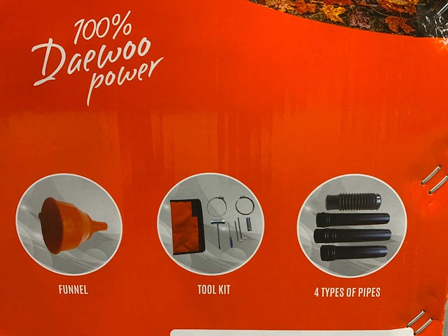 Daewoo dabl7662 benzine rugbladblazer - afbeelding 1 van  3