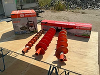 Daewoo daeaxb520 benzine grondboor met 4 grondboren – nieuw in doos - afbeelding 1 van  6