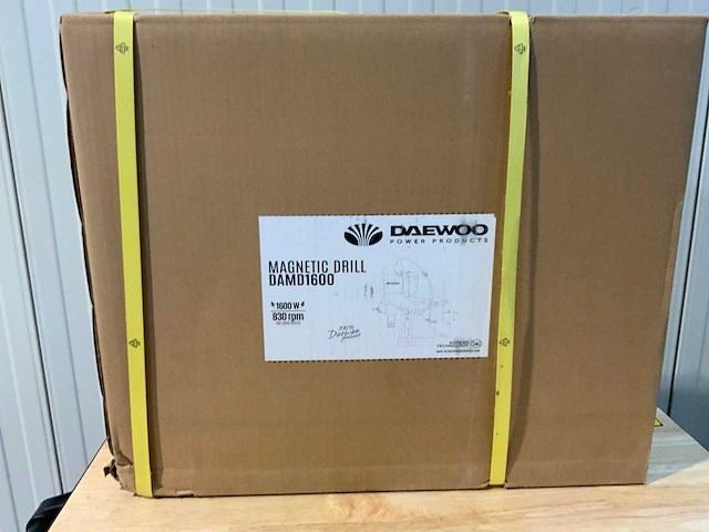 Daewoo damd1600 magneet boormachine in koffer - 1600kw - 830 rpm - afbeelding 8 van  11