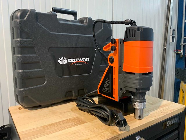 Daewoo damd1600 magneet boormachine in koffer - 1600kw - 830 rpm - afbeelding 12 van  24