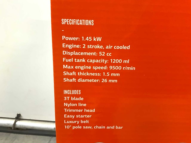 Daewoo damtx520 multifunctionele snoeigereedschapsset - afbeelding 4 van  7