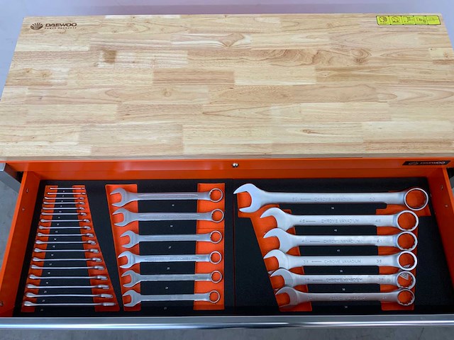 Daewoo damw387 gereedschapswagen 387-delig - afbeelding 6 van  6