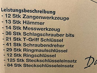 Daewoo damw387 gereedschapswagen 387-delig - afbeelding 22 van  25