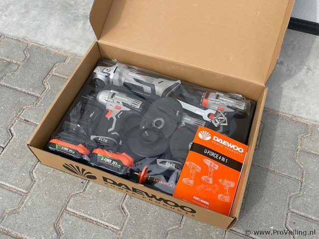 Daewoo damws266 powertools set - afbeelding 2 van  3