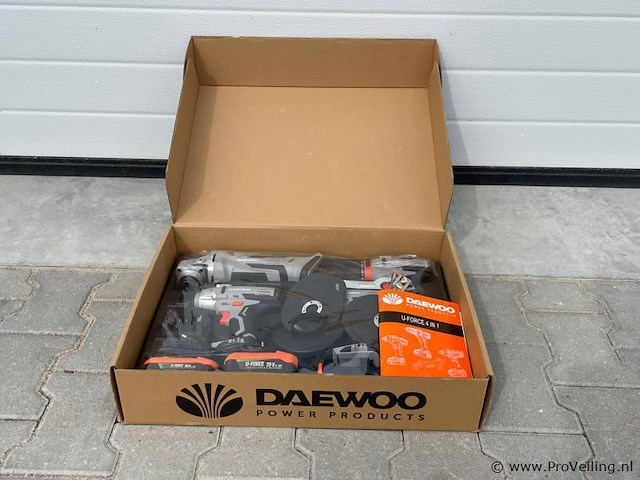 Daewoo damws266 powertools set - afbeelding 1 van  3