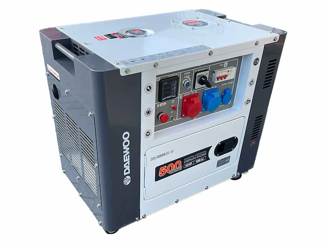 Daewoo ddae10500dse-3g diesel - noodstroomaggregaat 8,1 kva - afbeelding 1 van  12