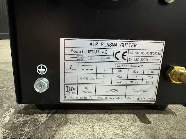 Daewoo dwcut-40 plasmasnijmachine - afbeelding 3 van  17