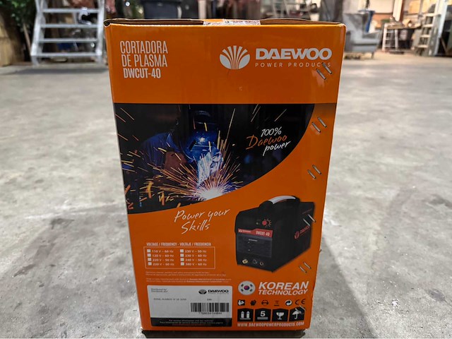 Daewoo dwcut-40 plasmasnijmachine - afbeelding 4 van  17