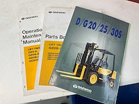 Daewoo g25s-2 - vorkheftruck triplex - freelift - sideshift - 2002 uur - afbeelding 6 van  16