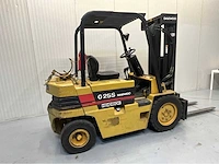 Daewoo g25s-2 - vorkheftruck triplex - freelift - sideshift - 2002 uur - afbeelding 9 van  16