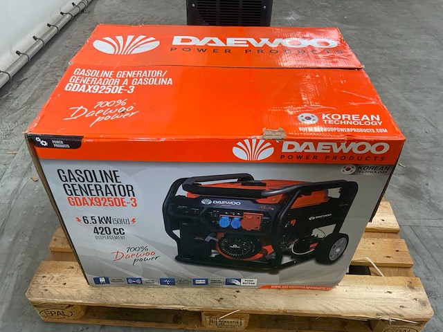 Daewoo gdax9250e-3 stroomgenerator - afbeelding 2 van  6