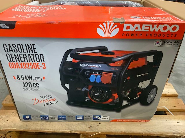 Daewoo gdax9250e-3 stroomgenerator - afbeelding 6 van  6