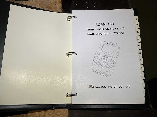 Daewoo scan-100 automotive diagnostische apparaat - afbeelding 6 van  8