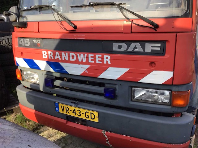 Daf - 1992 - ae45ce - brandweerauto 13434 km - afbeelding 1 van  15