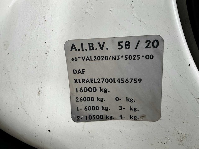 Daf - 2016 - lf 280 fa - vrachtwagen - afbeelding 37 van  37