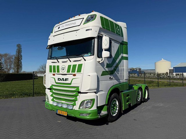 Daf - 480 ftg - 6x2 - blad/lucht - retarder - stand airco - 2019 - vrachtwagen - afbeelding 1 van  25