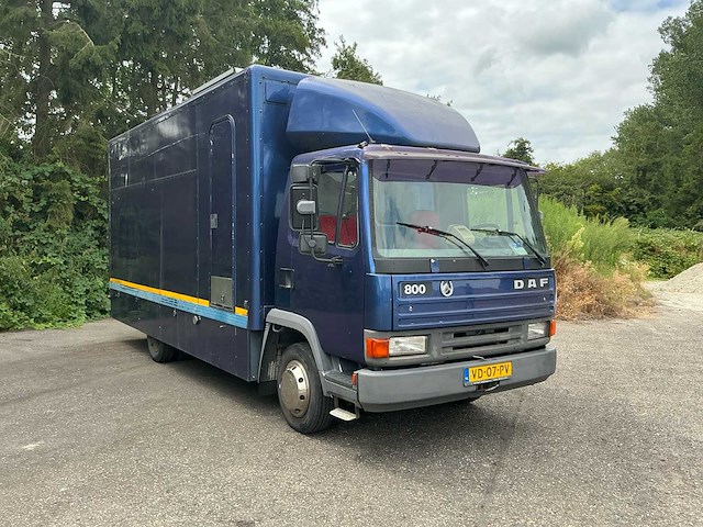 Daf - ae08cn - gesloten vrachtwagen / paardenwagen - afbeelding 21 van  40