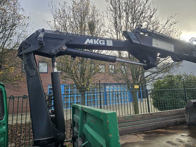 Daf - ae45/150 ti - met mkg laadkraan met roterende knijper en kipper - eerste eigenaar - 131699km - apk 8-2026 - afbeelding 4 van  65