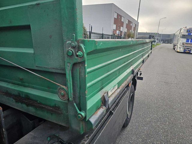 Daf - ae45/150 ti - met mkg laadkraan met roterende knijper en kipper - eerste eigenaar - 131699km - apk 8-2026 - afbeelding 14 van  65