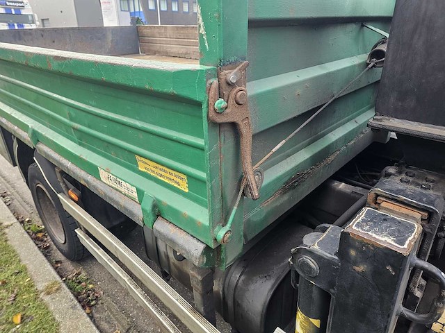 Daf - ae45/150 ti - met mkg laadkraan met roterende knijper en kipper - eerste eigenaar - 131699km - apk 8-2026 - afbeelding 15 van  65