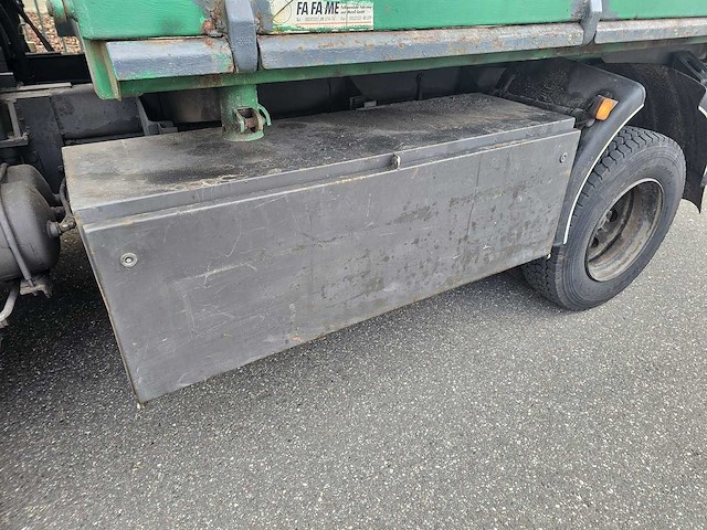 Daf - ae45/150 ti - met mkg laadkraan met roterende knijper en kipper - eerste eigenaar - 131699km - apk 8-2026 - afbeelding 17 van  65