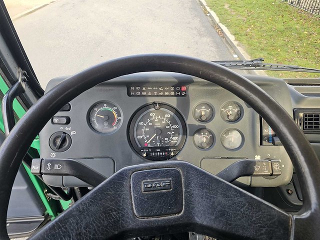 Daf - ae45/150 ti - met mkg laadkraan met roterende knijper en kipper - eerste eigenaar - 131699km - apk 8-2026 - afbeelding 31 van  65
