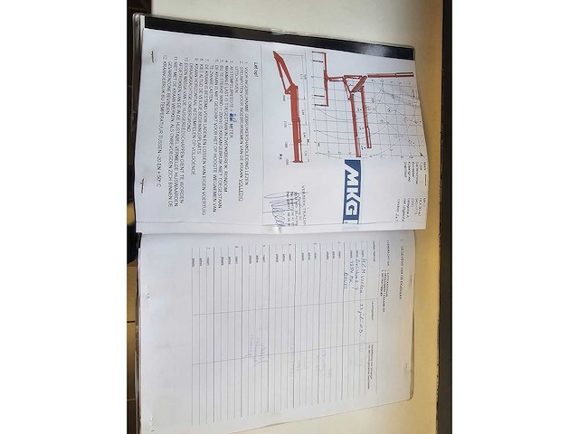 Daf - ae45/150 ti - met mkg laadkraan met roterende knijper en kipper - eerste eigenaar - 131699km - apk 8-2026 - afbeelding 42 van  65