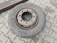 Daf - ae45/150 ti - met mkg laadkraan met roterende knijper en kipper - eerste eigenaar - 131699km - apk 8-2026 - afbeelding 62 van  65