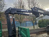 Daf - ae45/150 ti - met mkg laadkraan met roterende knijper en kipper - eerste eigenaar - 131699km - apk 8-2026 - afbeelding 4 van  65