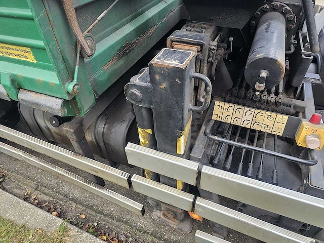 Daf - ae45/150 ti - met mkg laadkraan met roterende knijper en kipper - eerste eigenaar - 131699km - apk 8-2026 - afbeelding 7 van  65