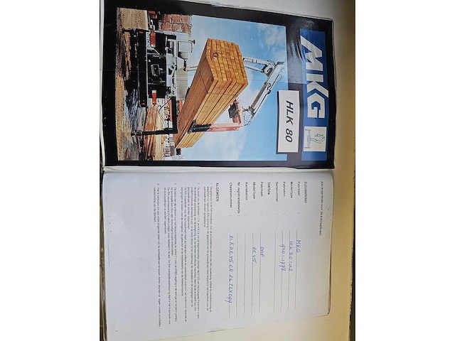 Daf - ae45/150 ti - met mkg laadkraan met roterende knijper en kipper - eerste eigenaar - 131699km - apk 8-2026 - afbeelding 41 van  65