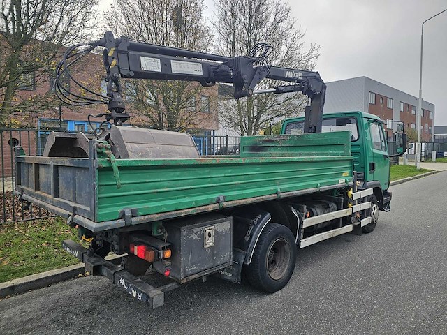 Daf - ae45/150 ti - met mkg laadkraan met roterende knijper en kipper - eerste eigenaar - 131699km - apk 8-2026 - afbeelding 63 van  65