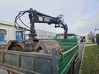 Daf - ae45/150 ti - met mkg laadkraan met roterende knijper en kipper - eerste eigenaar - 131699km - apk 8-2026 - afbeelding 3 van  65