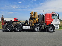 Daf - fad 85 cf 430 8x4 bergingswagen met effer 125 tonmeter laadkraan + fly-jib - afbeelding 47 van  50