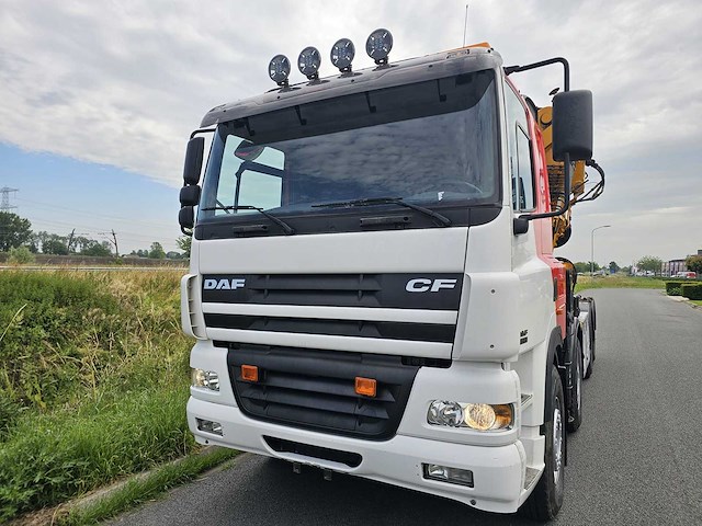 Daf - fad 85 cf 430 8x4 bergingswagen met effer 125 tonmeter laadkraan + fly-jib - afbeelding 49 van  50