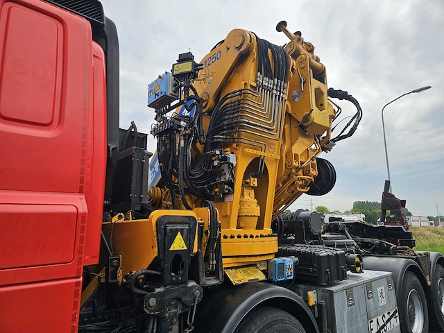 Daf - fad 85 cf 430 8x4 bergingswagen met effer 125 tonmeter laadkraan + fly-jib - afbeelding 2 van  47