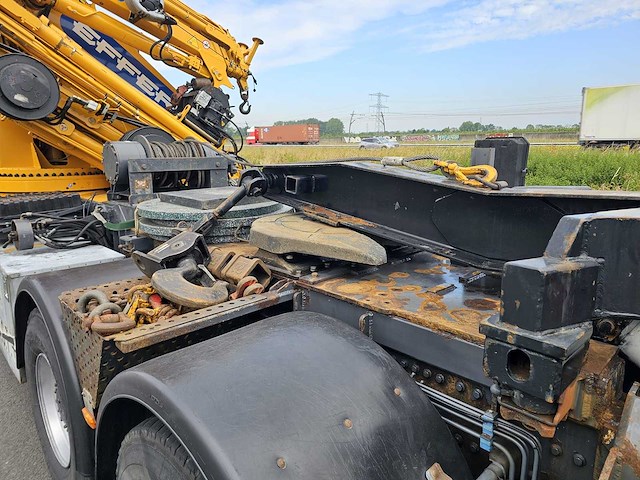 Daf - fad 85 cf 430 8x4 bergingswagen met effer 125 tonmeter laadkraan + fly-jib - afbeelding 11 van  47