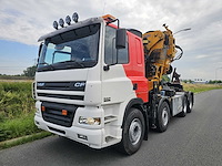 Daf - fad 85 cf 430 8x4 bergingswagen met effer 125 tonmeter laadkraan + fly-jib