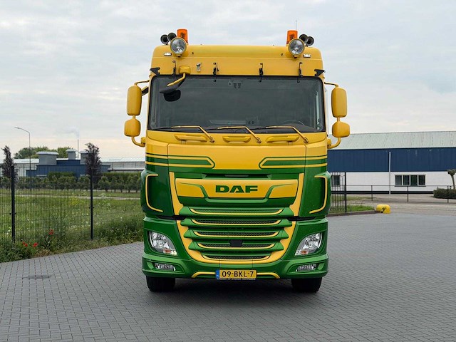 Daf - xf 480 ft - smart tacho - leren stoelen - pto - alcoa - 2018 - vrachtwagen - afbeelding 12 van  21