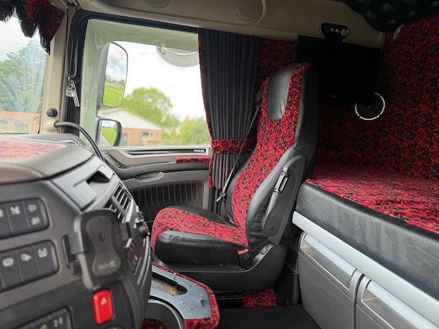 Daf - xf 480 ftg 6x2/4 - 2018 - vrachtwagen - smart tacho - gestuurde voorloper - nl truck - 48-bkx-5 - afbeelding 10 van  30