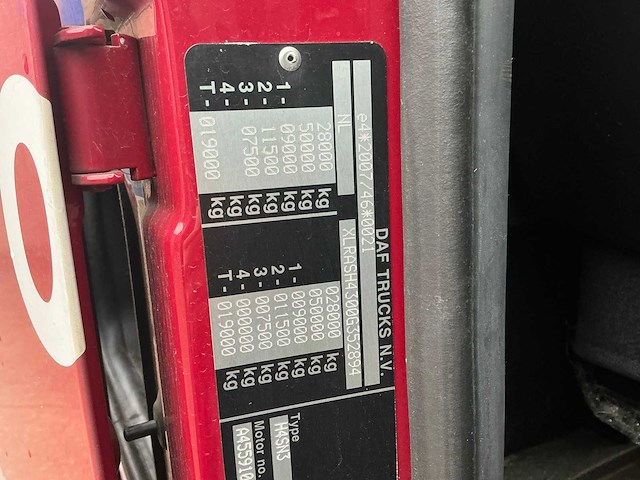 Daf - xf480fan - vrachtwagen met huifopbouw - 2021 - afbeelding 15 van  45