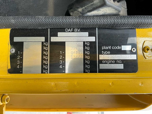 Daf 2300 turbo vrachtwagen - afbeelding 24 van  29