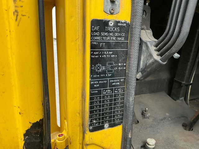 Daf 2300 turbo vrachtwagen - afbeelding 26 van  29
