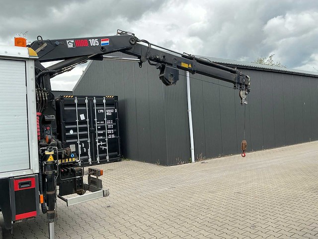 Daf ae 55 ce vrachtwagen met hiab kraan - afbeelding 75 van  101