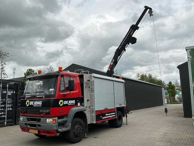 Daf ae 55 ce vrachtwagen met hiab kraan - afbeelding 87 van  101