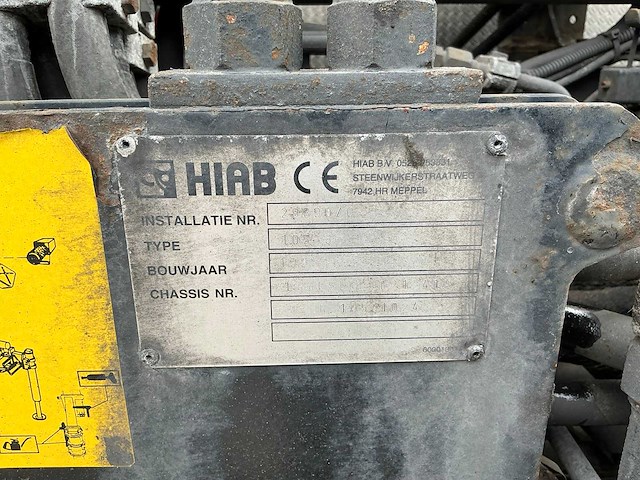 Daf ae 55 ce vrachtwagen met hiab kraan - afbeelding 69 van  102