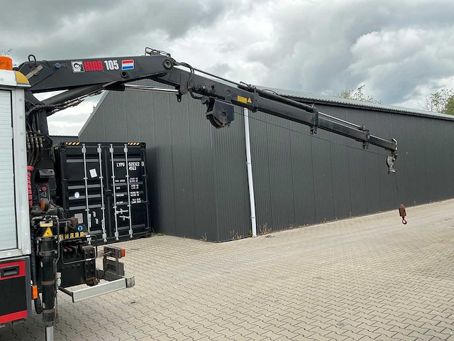 Daf ae 55 ce vrachtwagen met hiab kraan - afbeelding 77 van  102